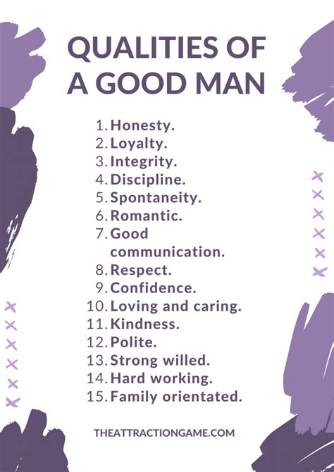 best traits in a guy|desirable qualities in a man.